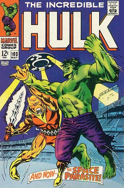 Incredible Hulk #103 CGC Graded 7.5 S/N: 4110655018