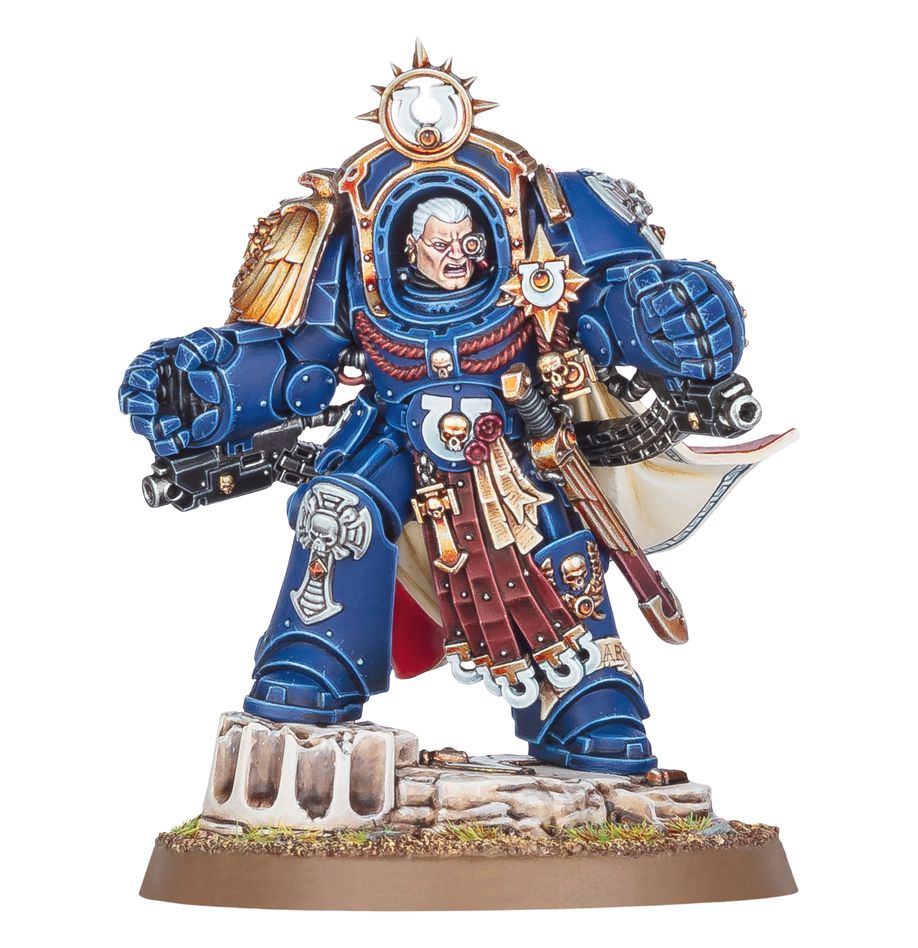 WH40K: Ultramarines - Marneus Calgar in Armour of Antilochus