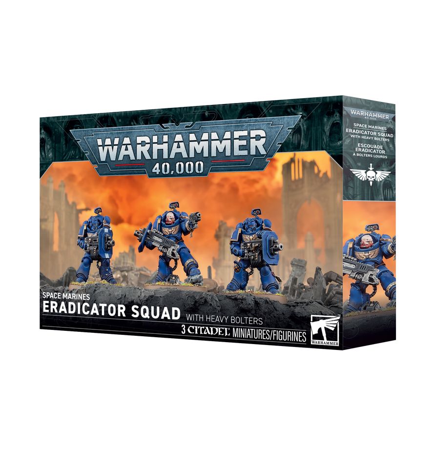 WH40K: Space Marine - Eradicator Squad With Heavy Bolters