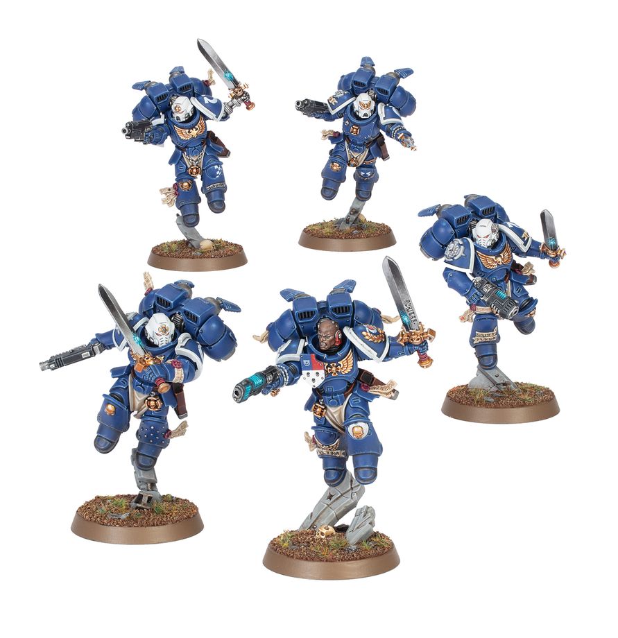 WH40K: Space Marines: Vanguard Veteran Squad with Jump Packs