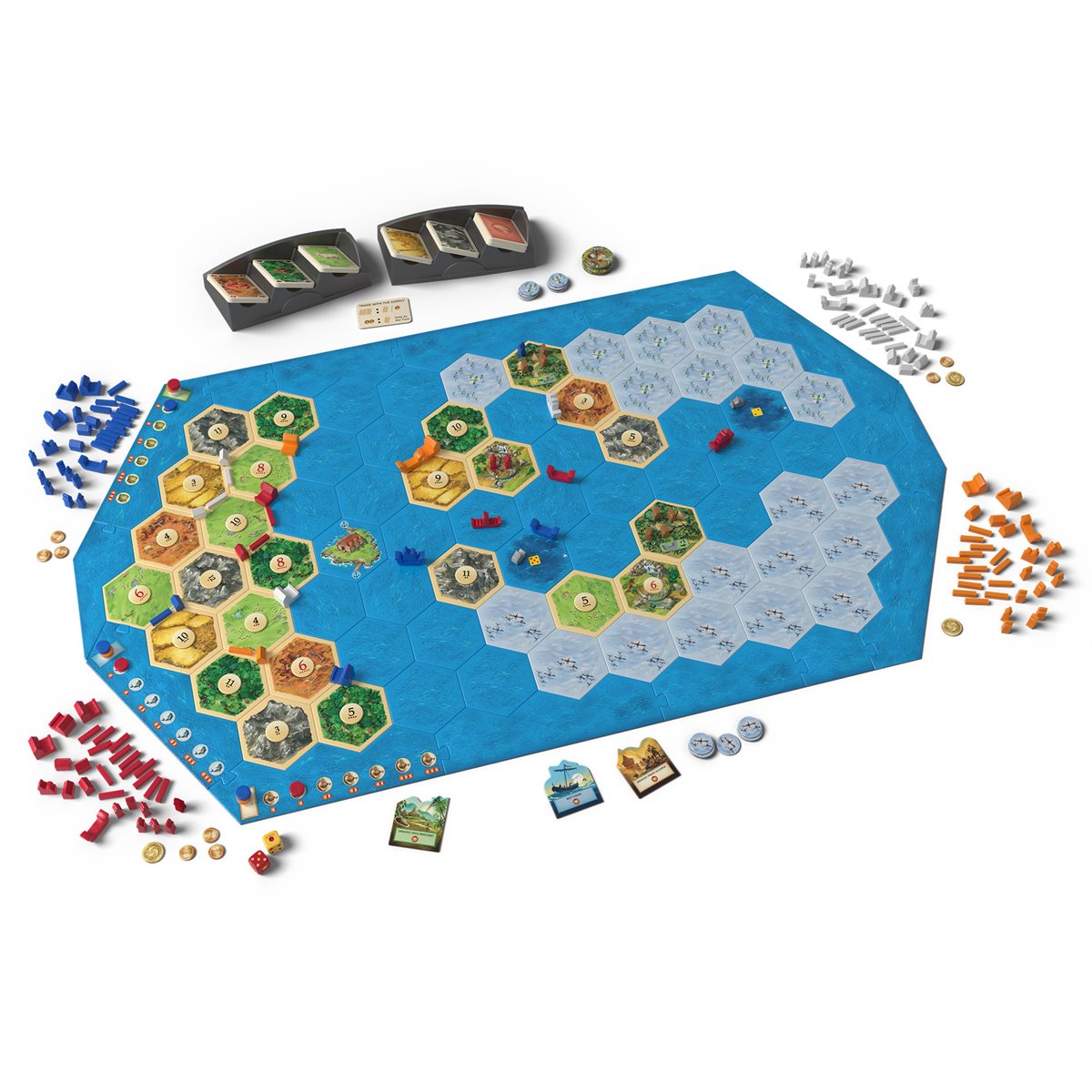Catan: Explorers & Pirates Expansion - 6th Edition