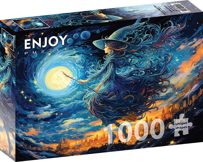 Enjoy: 1000 Piece Puzzle - Witch's Night Out