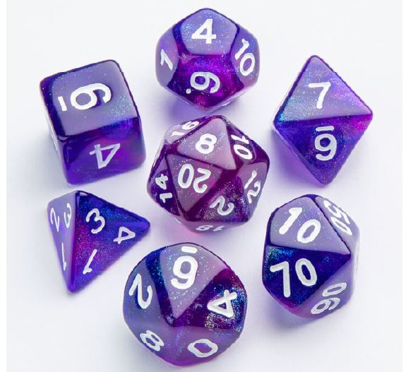 Gamegenic Dice: 7 pc: Galaxy Series: Nebula