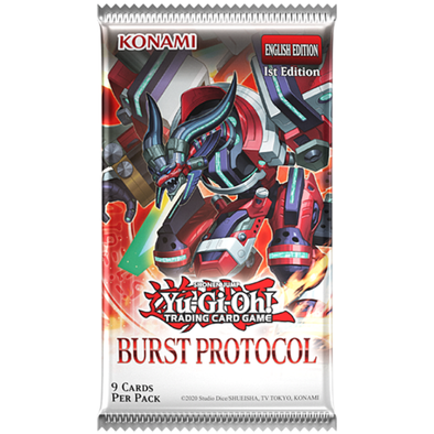 Yu-Gi-Oh: Burst Protocol Booster Packs- 1st Edition