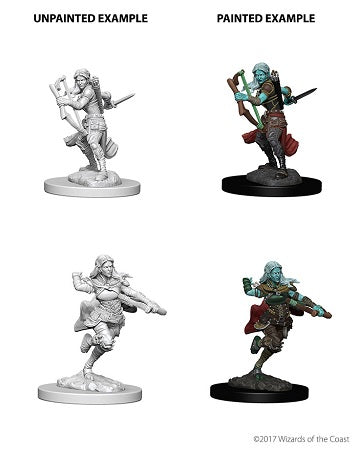 D&D Minis: Air Genasi Rogue Female