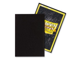 Dragon Shield Sleeves: Japanese Size - Matte Black