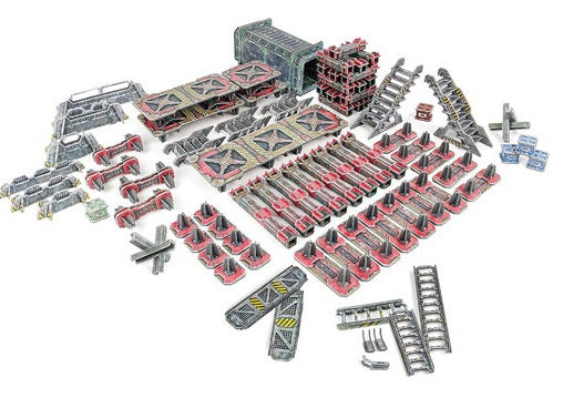 TinkerTurf: Sci-Fi Industrial Starter - Red Theme