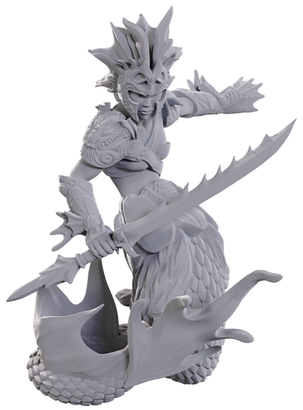 D&D Minis: Merfolk Scout