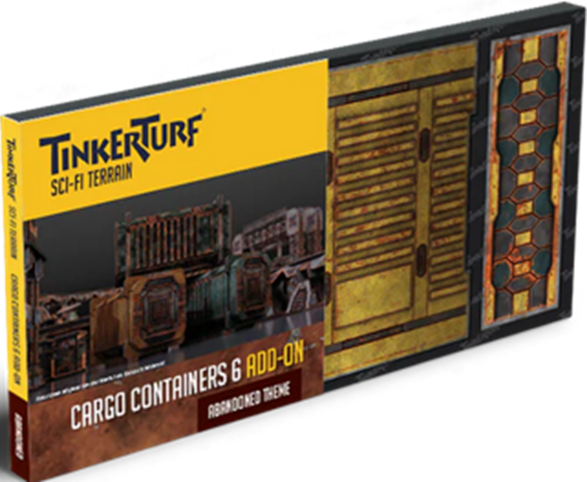 TinkerTurf: Sci-Fi Cargo Containers 6 Add-On - Abandoned Theme