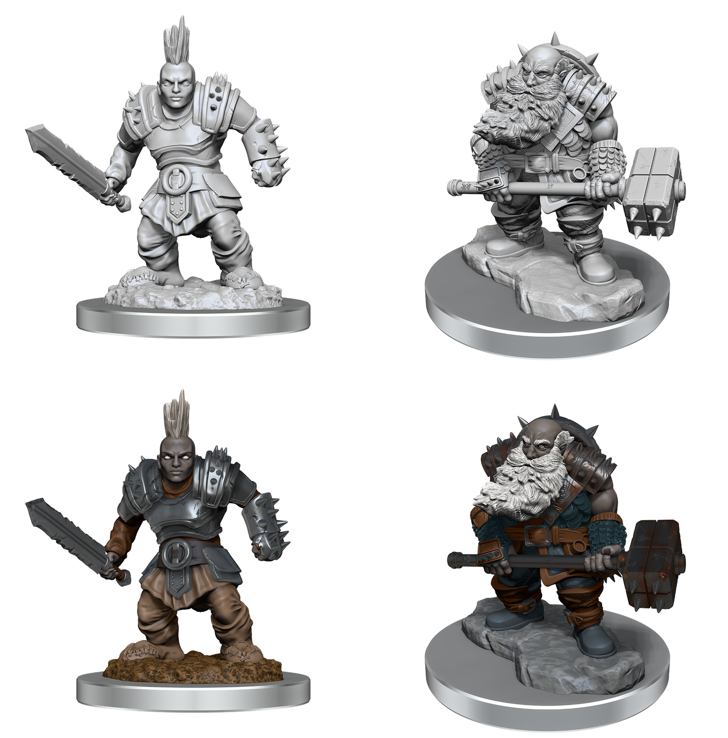 D&D Minis: Duergar Fighters
