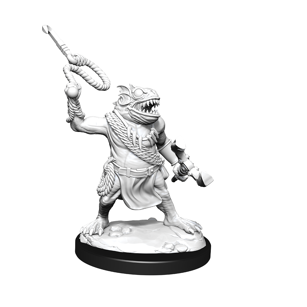 D&D Minis: Kuo-Toa & Kuo-Toa Whip