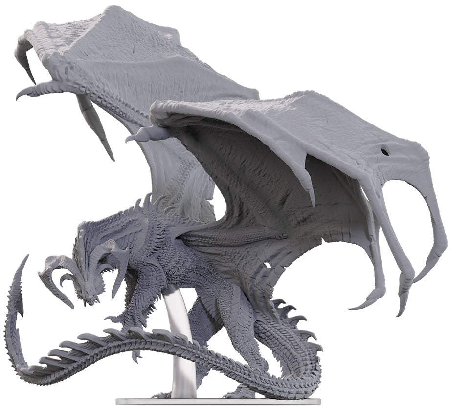 D&D Minis: Adult Black Dragon