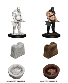 D&D Minis: Executioner and Chopping Block