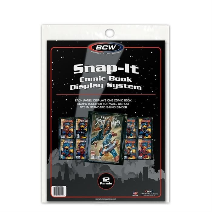 BCW: Snap It Comics Book Display