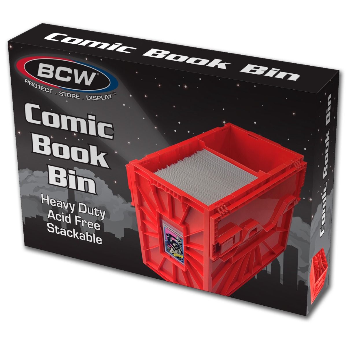 BCW: Comic Book Bin - Red