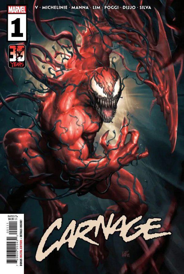 Carnage #1 2022 CGC Graded 9.6 S/N: 4038374053