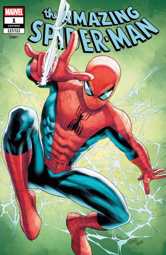 Amazing Spider-Man #1 (2025) Greg Land Cover CGC Graded 9.8 S/N: 4671549013