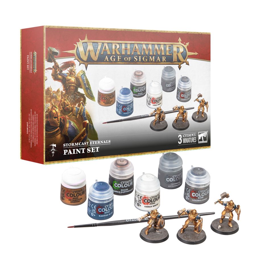 AoS: Stormcast Eternals Paint Set