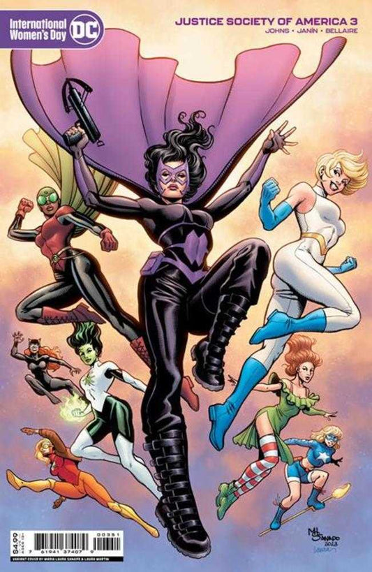 Justice Society Of America #3 (Of 12) Cover E Maria Laura Sanapo International Womens Day Card Stock Variant