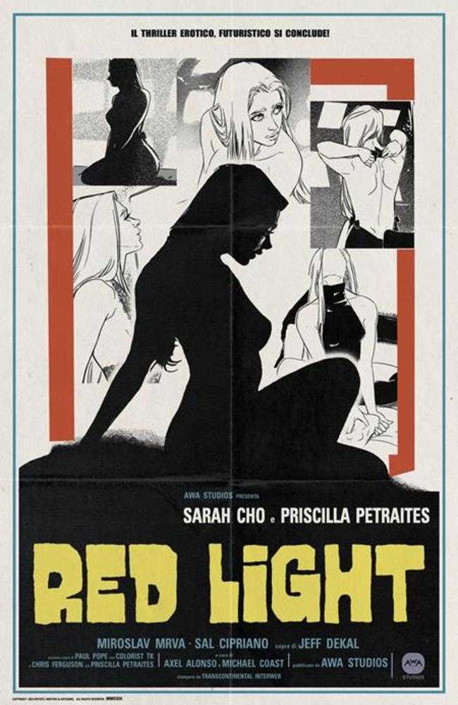 Red Light #4 (Of 4) Cover C Chris Ferguson & Priscilla Petraites Erotic Film Homage Variant (Mature)