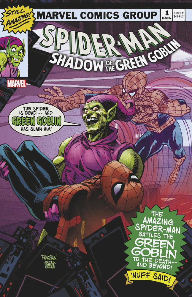 Spider-Man: Shadow Of The Green Goblin #1 Dan Panosian Vampire Variant