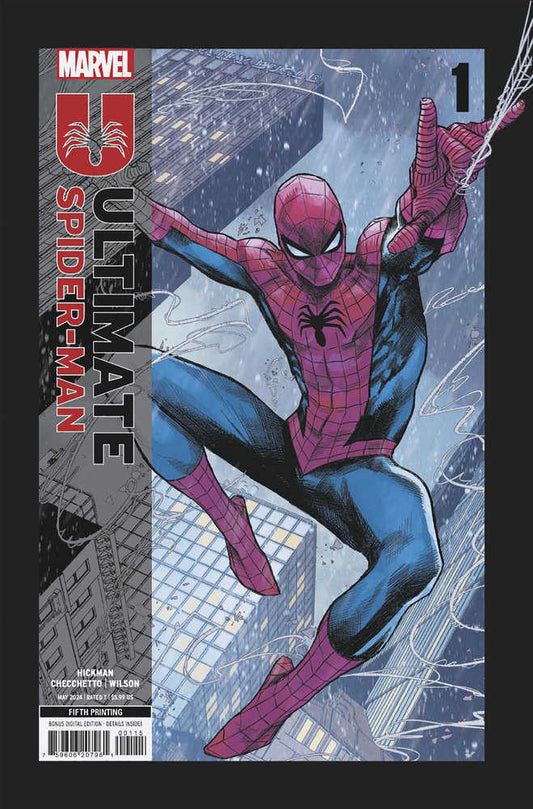 Ultimate Spider-Man #1 Marco Checchetto 5TH Printing Variant