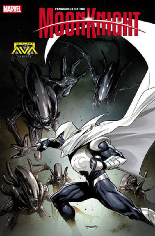 Vengeance Of Moon Knight #7 Segovia Marvel vs Alien Variant