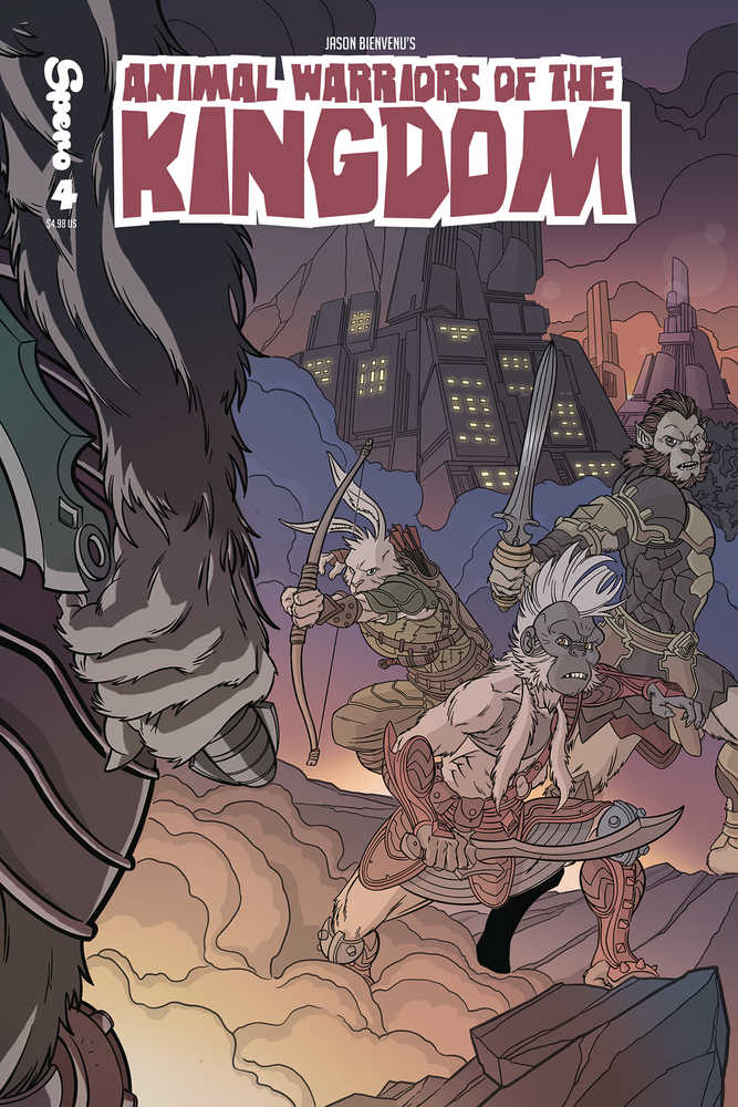 Animal Warriors Of The Kingdom #4 (Of 5) Cover A Prastha