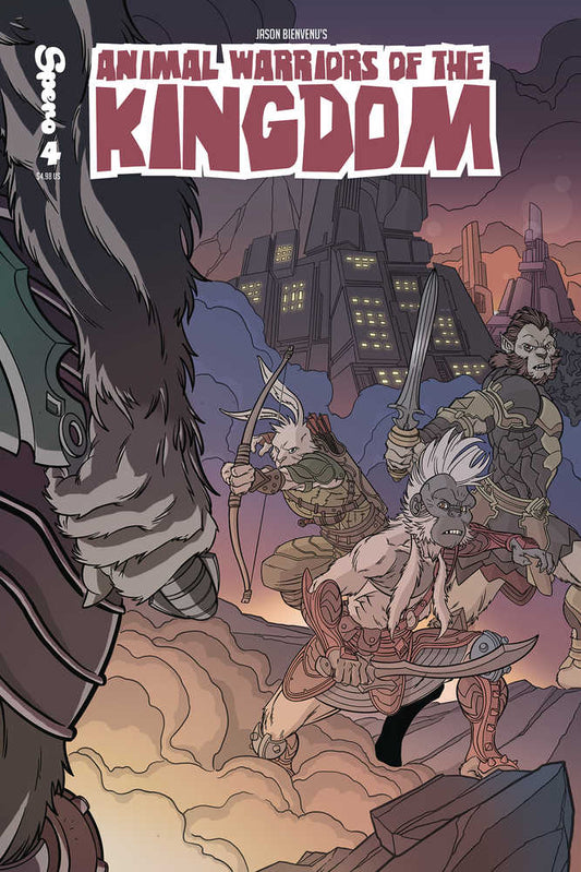 Animal Warriors Of The Kingdom #4 (Of 5) Cover A Prastha