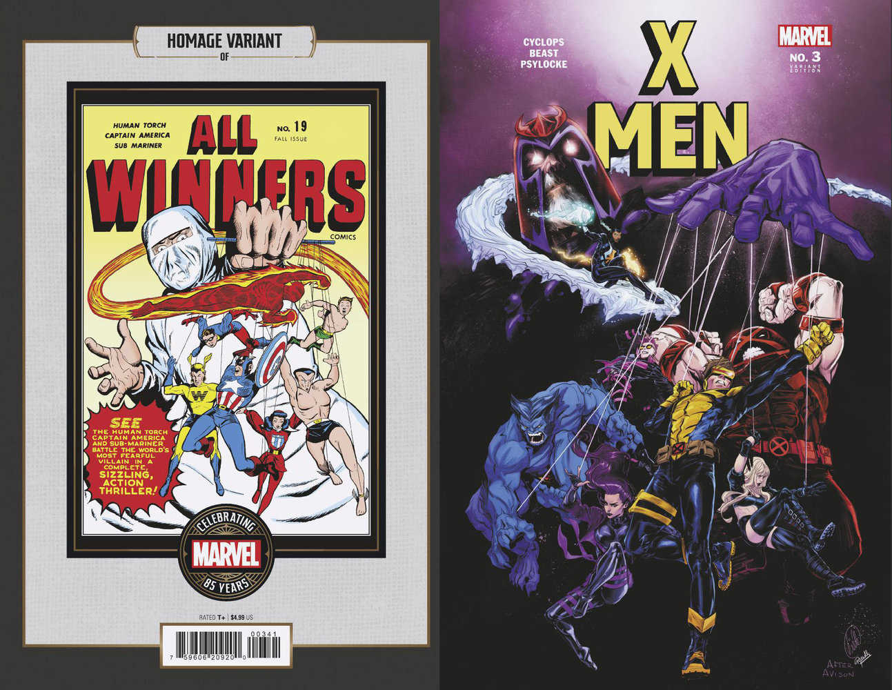 X-Men #3 Joelle Jones Marvel 85th Anniversary Homage Variant