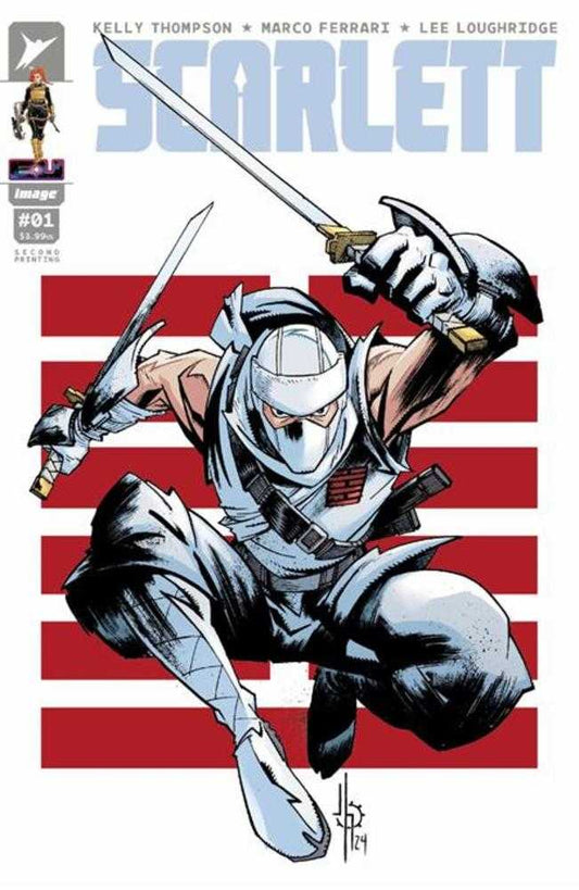 Scarlett #1 2nd Print Cover B Jason Howard Storm Shadow Variant