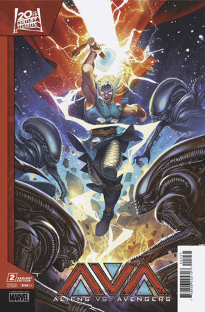 Aliens vs Avengers #2 (Of 4) Mateus Manhanini Variant