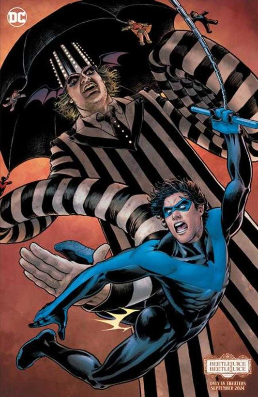 Nightwing #117 Cover G Nicola Scott Beetlejuice Card Stock Variant