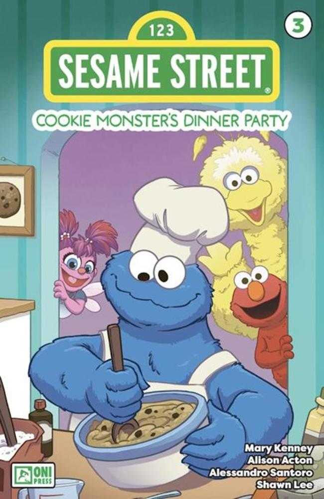 Sesame Street #3 (Of 4) Cover A Alison Acton