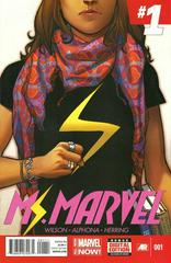 Ms. Marvel #1 CGC Graded 9.6 S/N: 4110662013
