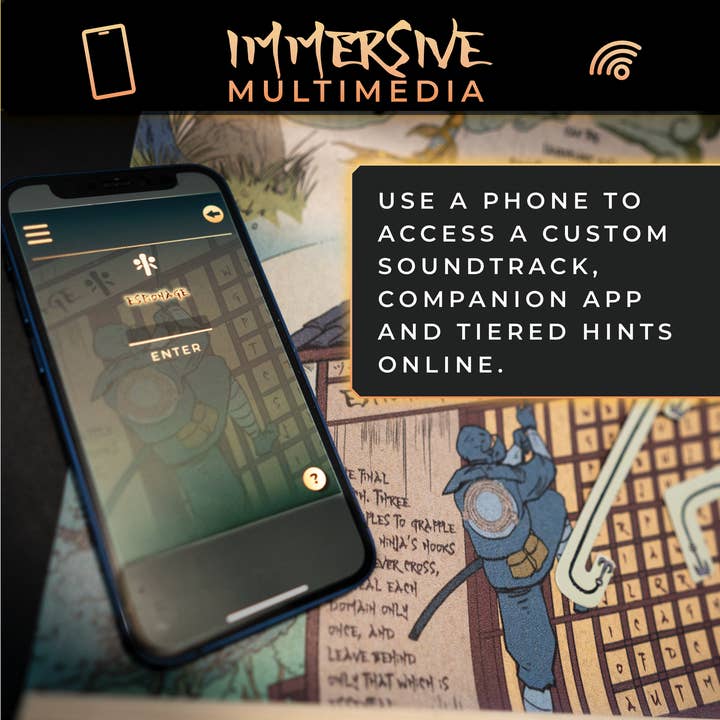 Shinobi: the Ninja Scroll - Immersive Puzzle Adventure Game