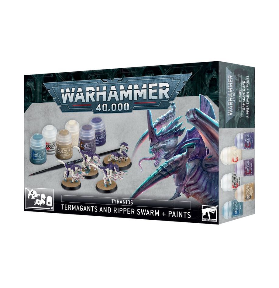 WH40K: Termagants and Ripper Swarm Paint Set