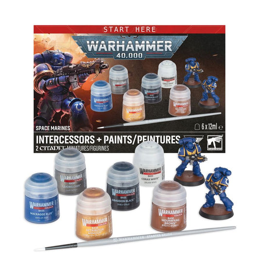 WH40K: Space Marines: Intercessors + Paints