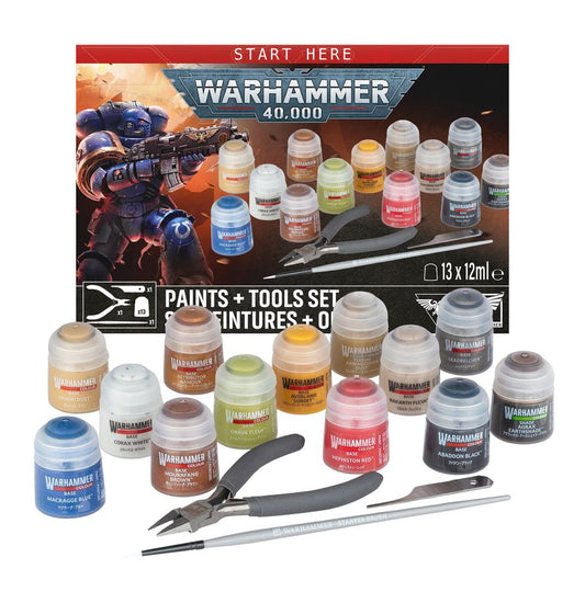 WH40K: Paint and Tool Set