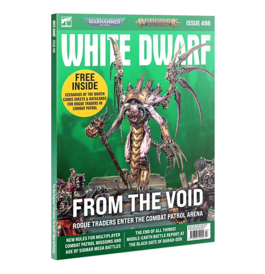 Games Workshop: White Dwarf Magazine #498