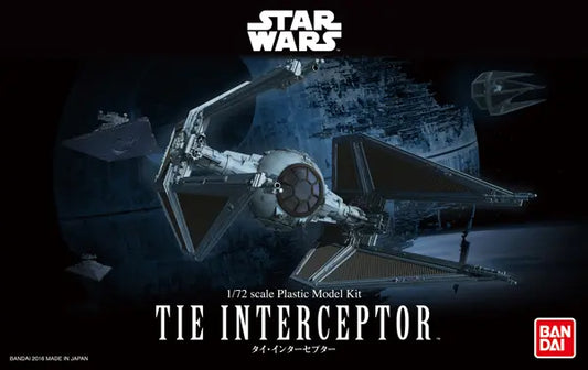 Star Wars Model Kit: 1/72 TIE Interceptor
