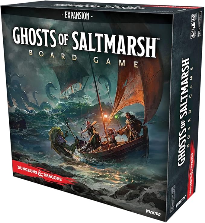 D&D Ghosts of Saltmarsh Boardgame Expansion