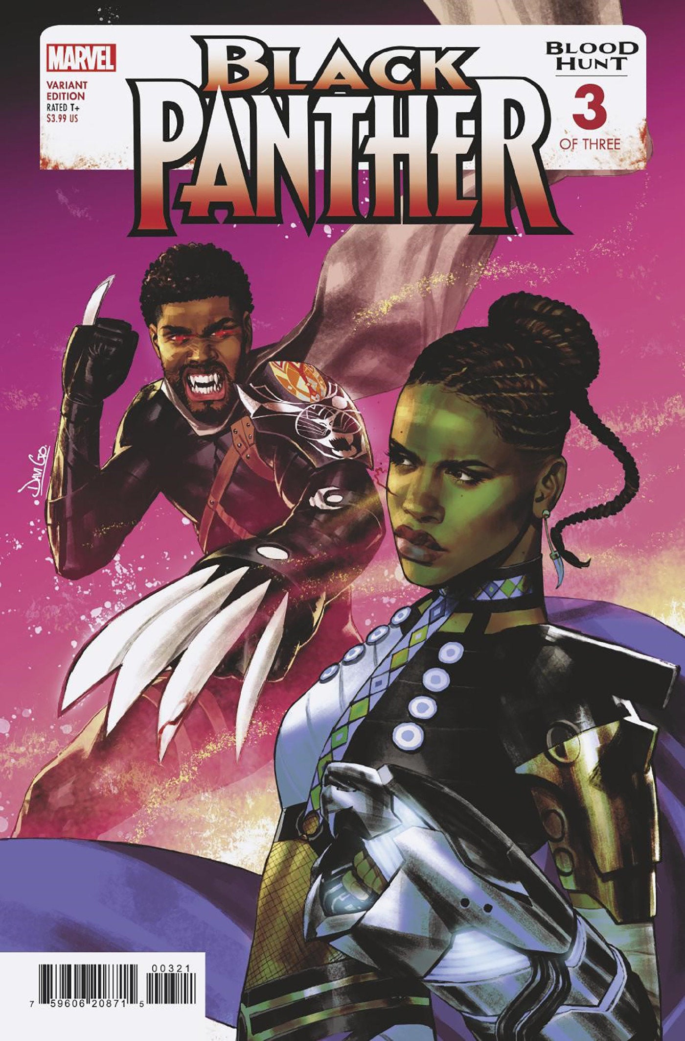 Black Panther: Blood Hunt #3 Davi Go Variant [Bh]