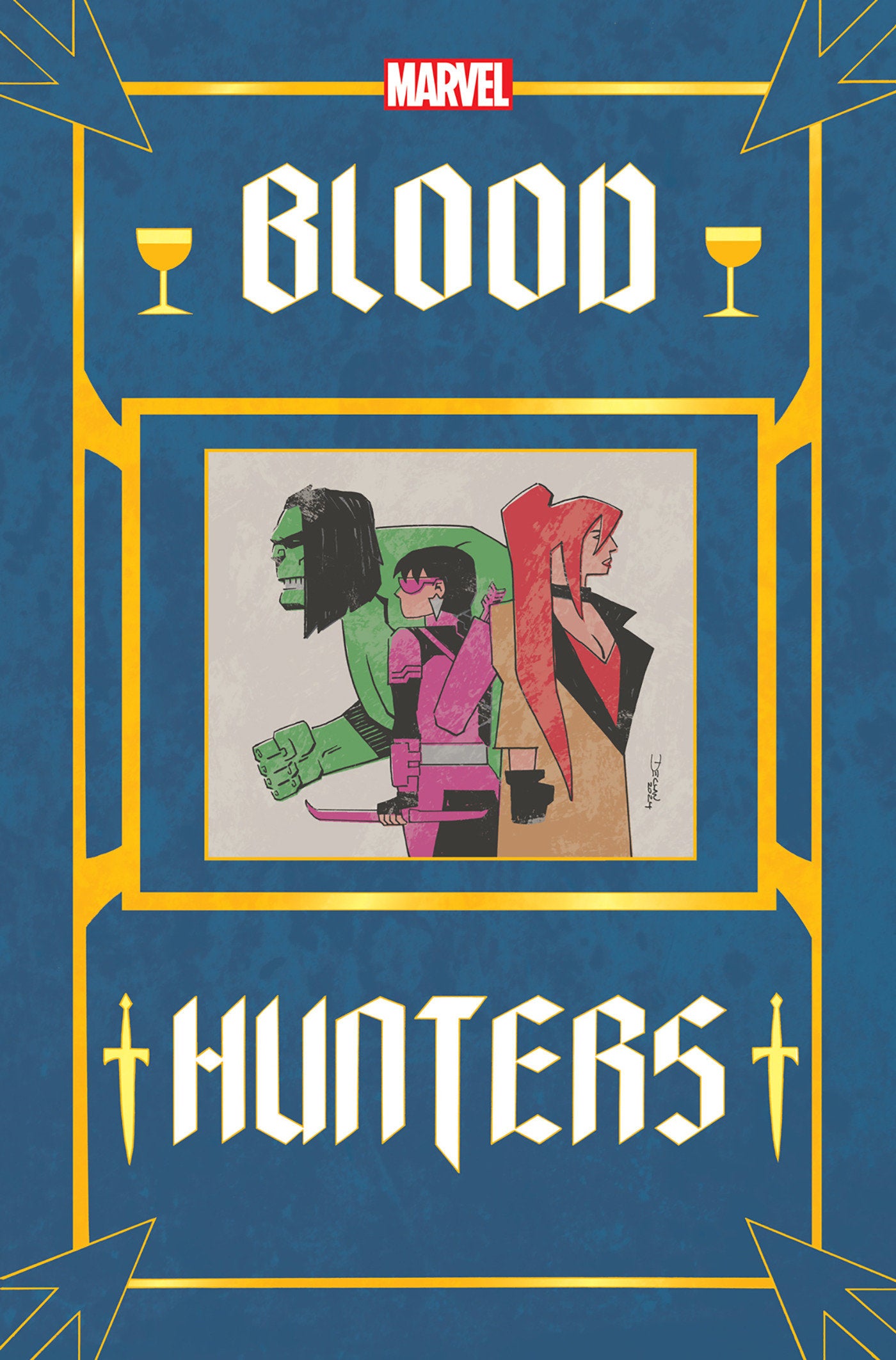 Blood Hunters #2 Declan Shalvey Book Cover Variant [Bh]