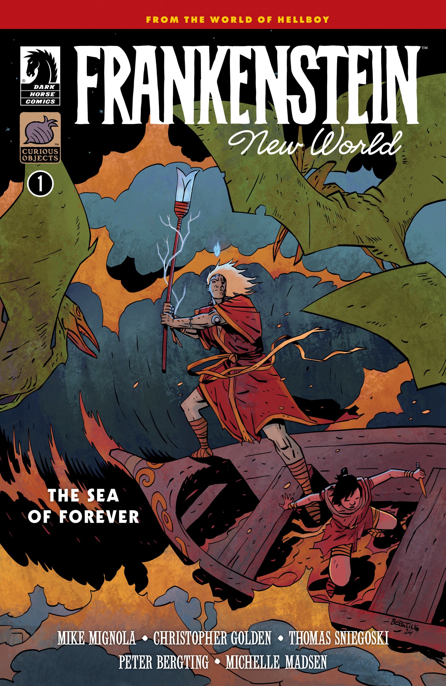 Frankenstein New World Sea Of Forever #1