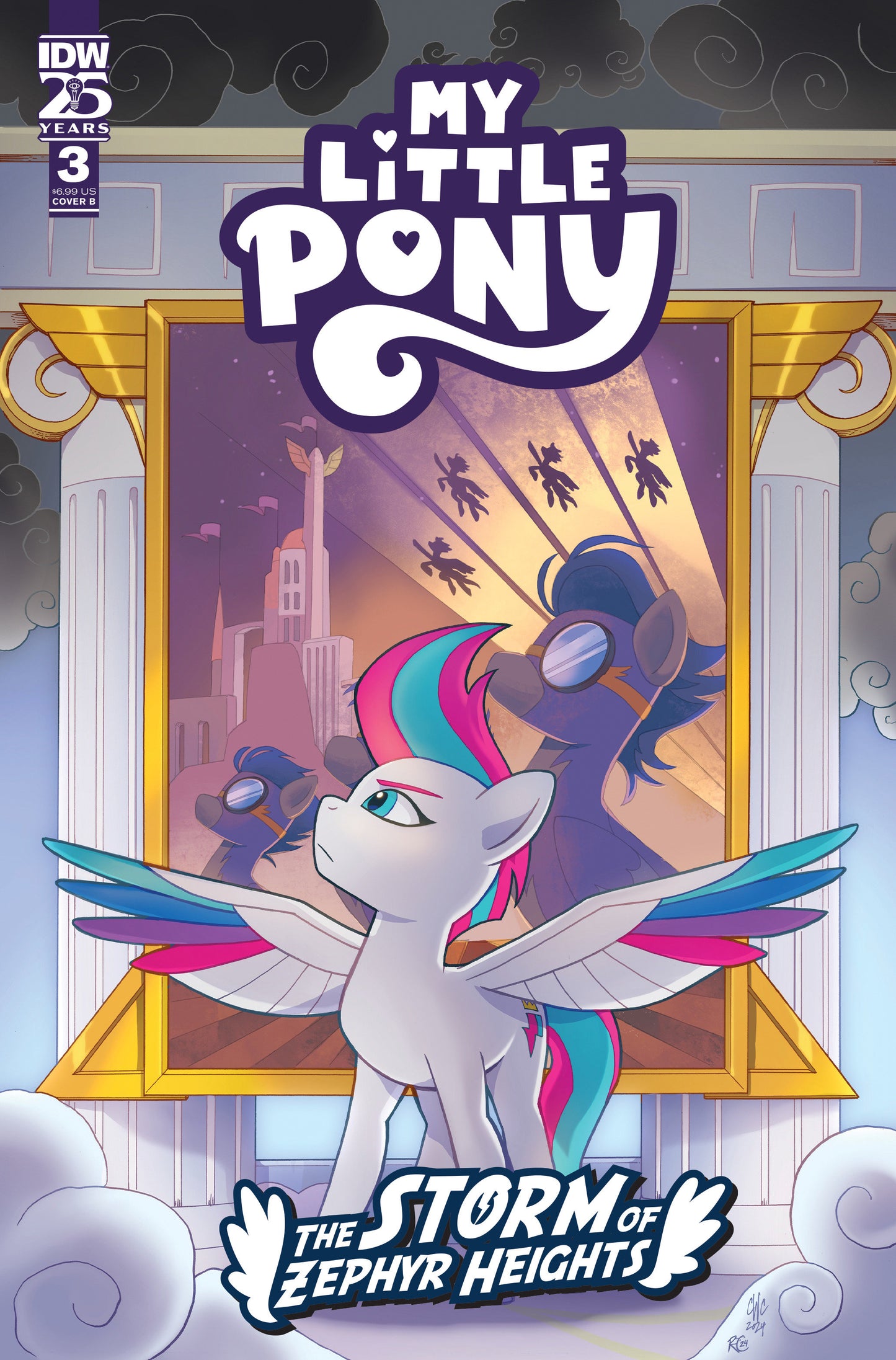 My Little Pony: The Storm Of Zephyr Heights #3 Variant B (Coller)