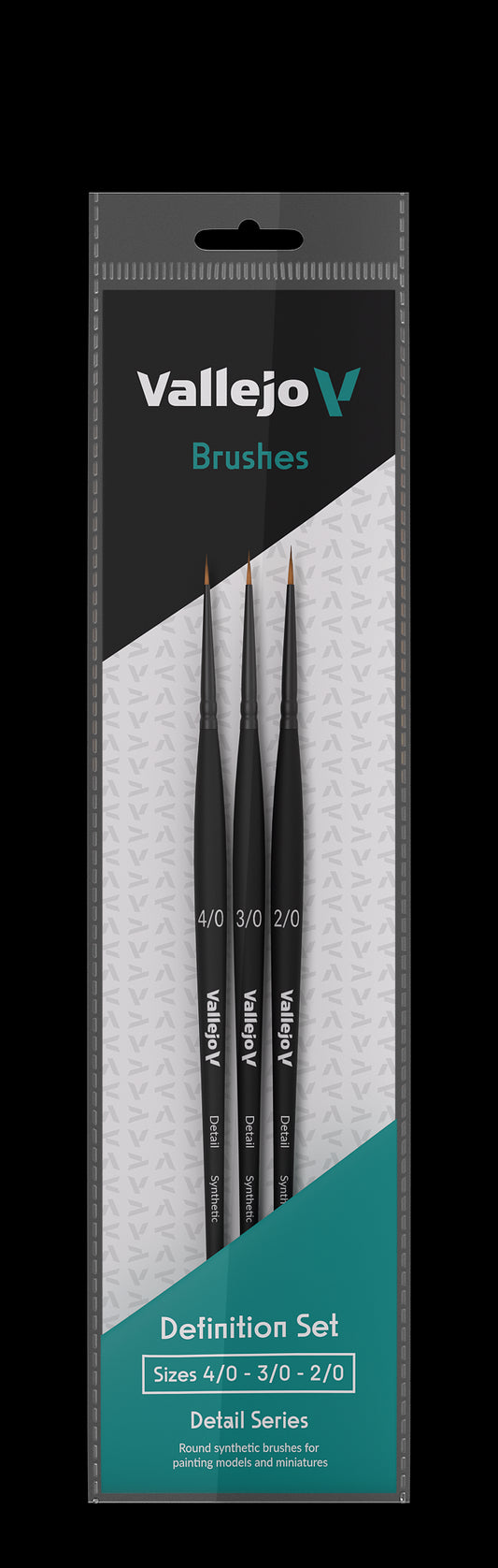 Vallejo: Definition Brush Set - Synthetic