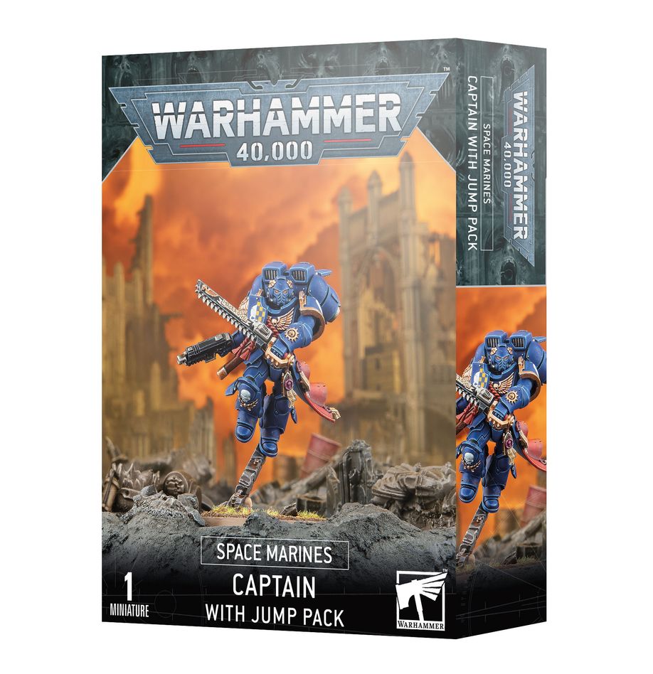 WH40K: Space Marine - Captain with Jump Pack