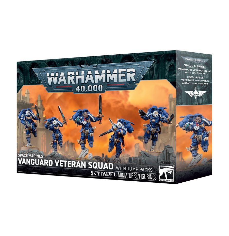 WH40K: Space Marines: Vanguard Veteran Squad with Jump Packs