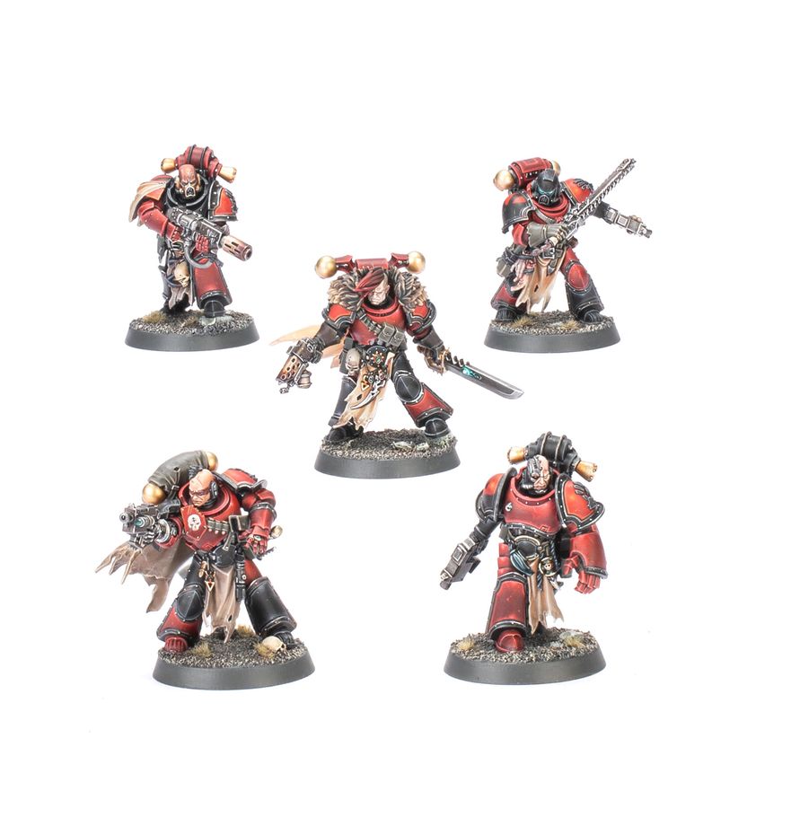 WH40K: Chaos Space Marines - Red Corsair Raiders